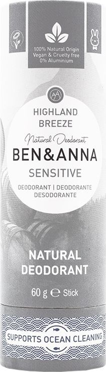 Ben&Anna Sensitive Natural naturalny dezodorant do skóry wrażliwej, 60g 1