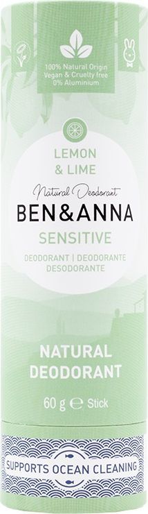 Ben&Anna Sensitive Natural naturalny dezodorant do skóry wrażliwej, 60g 1