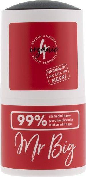 4organic Mr Big deo roll-on męski, 50ml 1