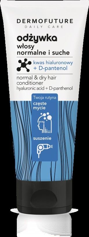 Dermofuture Technology Odżywka do Włosów Normalnych i Suchych Kwas Hialuronowy i D-Pantenol 250 ml 1