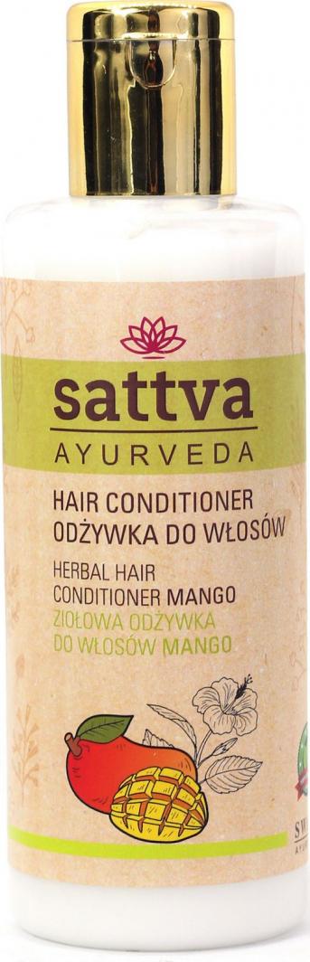 Sattva Ziołowa Odżywka do Włosów Mango 210 ml 1