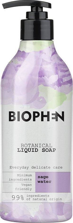 Biophen Botanical Liquid Soap mydło w płynie z pompką Sage Water 400ml 1