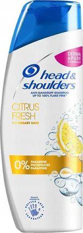 head & shoulders Szampon Do Włosów Citrus Fresh 400ml 1