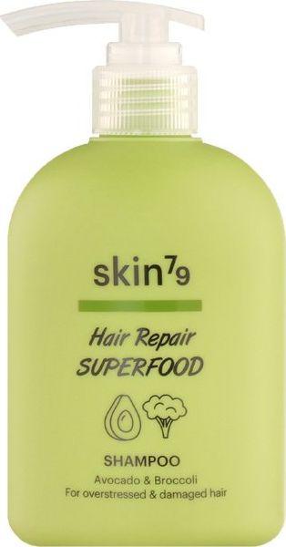 Skin79 Szampon dla przeciążonych i zniszczonych włosów Hair Repair Superfood Shampoo Avocado & Broccoli 230ml 1