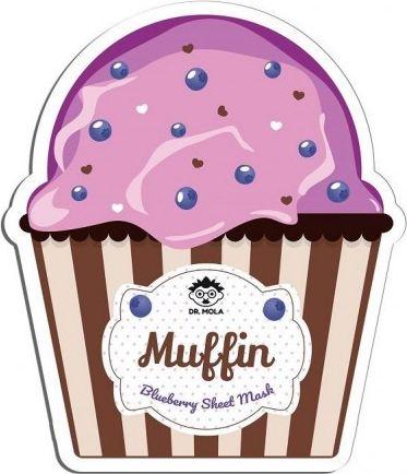 Mola Maseczka do twarzy w płachcie Blueberry 23 ml 1