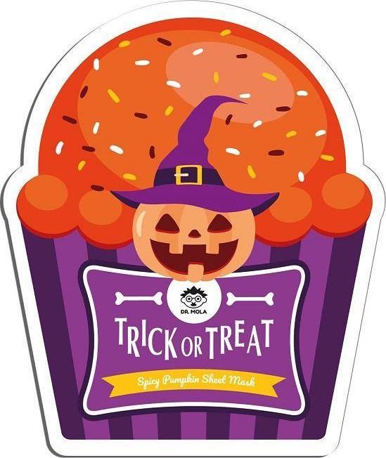 Mola Pumpkin Sheet Mask Maska do twarzy w płachcie detoksykująco-regenerująca, 23ml 1
