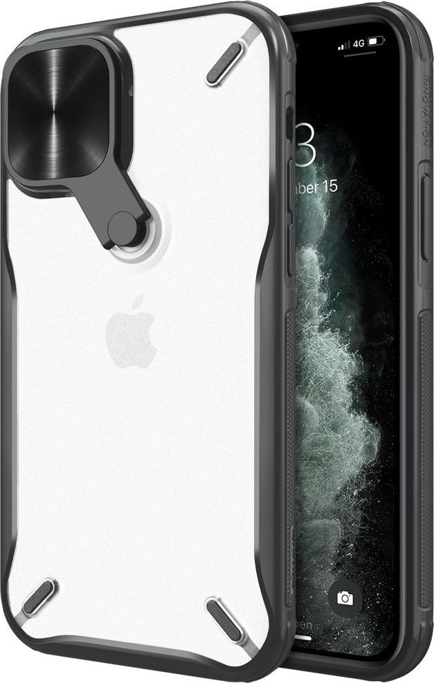 Nillkin Nillkin Cyclops iPhone 12 Pro / iPhone 12 Czarne 1