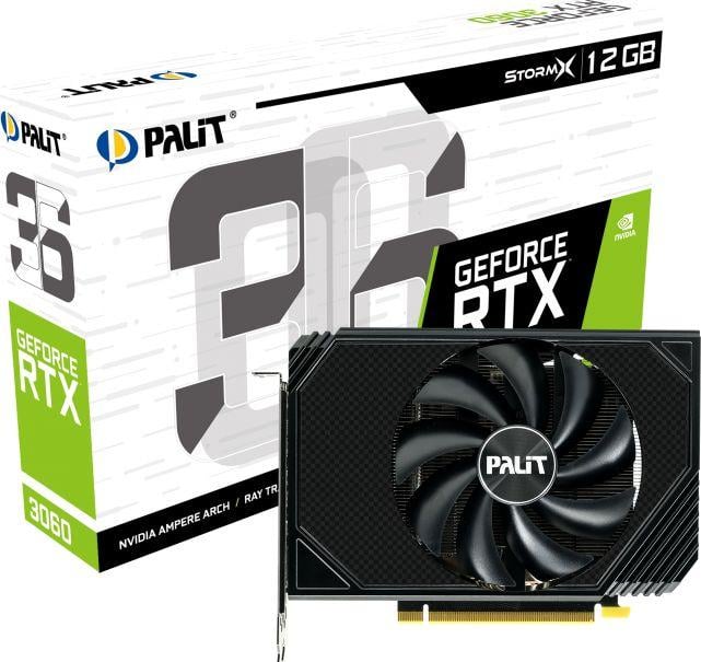 Karta graficzna Palit GeForce RTX 3060 StormX 12GB GDDR6 (NE63060019K9-190AF) 1