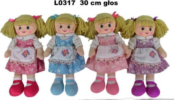 Sun-Day Lalka szmacianka 30 cm 4wz z głosem 156570 cena za 1 sztukę 1