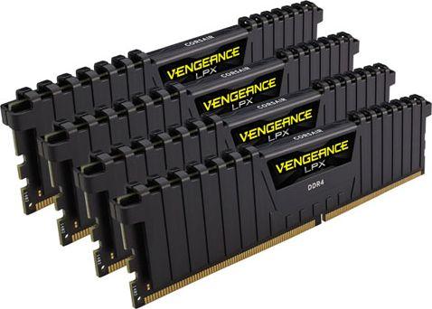 Pamięć Corsair Vengeance LPX, DDR4, 64 GB, 3600MHz, CL18 (CMK64GX4M4D3600C18) 1