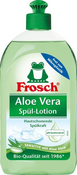 Frosch Frosch Skoncentrowany Płyn do Mycia Naczyń Aloes 1
