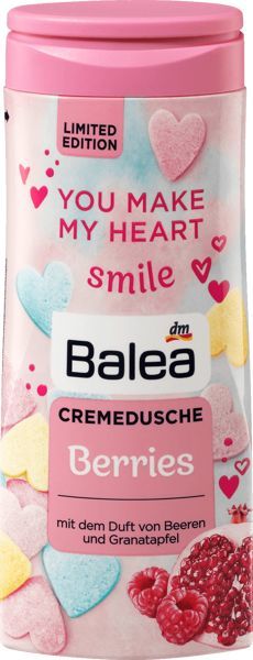 Balea Med Balea Limited Edition Kremowy Żel do Mycia Maliny 1