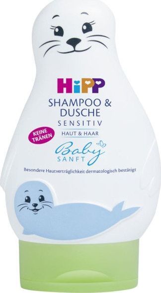 HiPP HiPP Foczka Migdałowy Szampon i Żel do Mycia 1