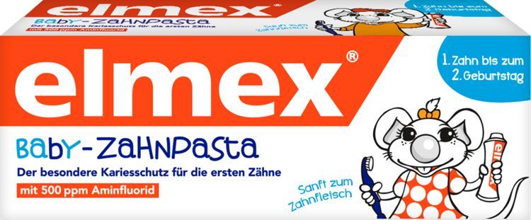 Elmex  Elmex Baby Pasta do Ząbków od 0 do 2 lat 1
