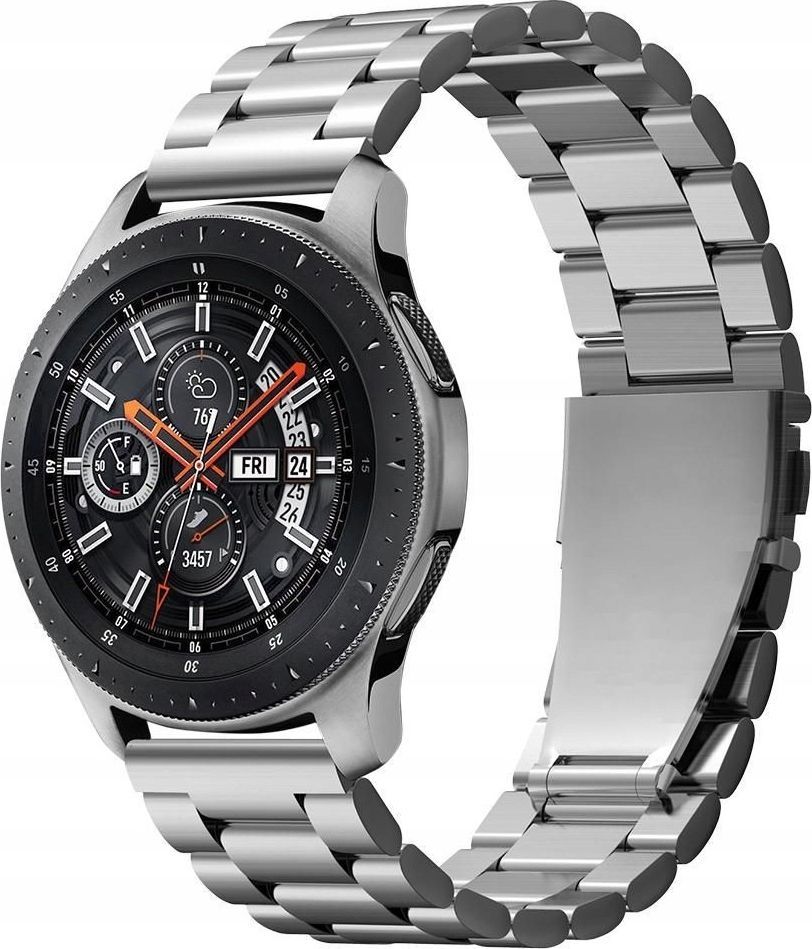 Zaxer BRANSOLETA PASEK DO SAMSUNG GALAXY WATCH 46MM STAL 1