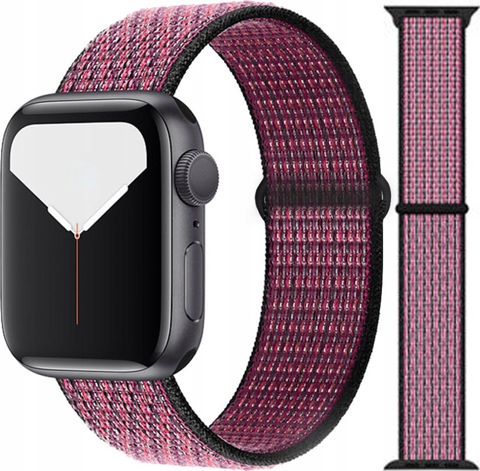 Zaxer PASEK OPASKA DO APPLE WATCH 1 2 3 4 5 6 SE NYLON 1