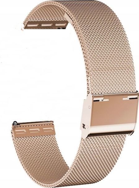 Zaxer PASEK OPASKA SMARTWATCH DO MODELI ZT96 ZT89 ZT88PRO Z18 ZTX BRANSOLETA REGULOWANA ZŁOTA 20mm 1