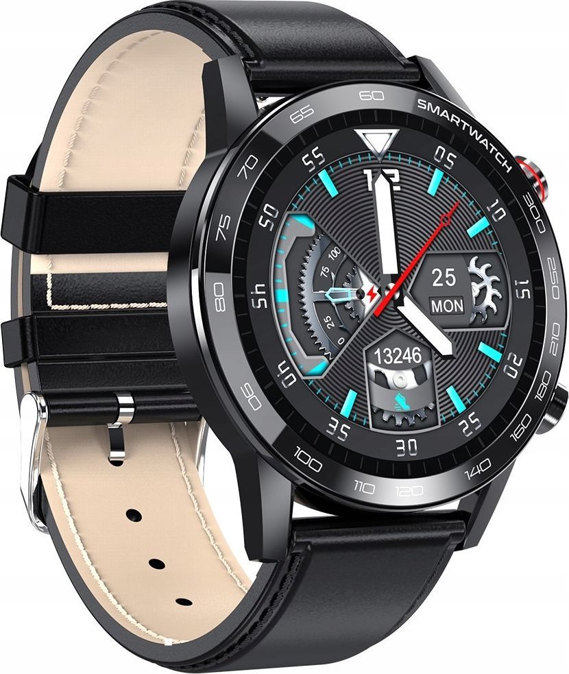 Smartwatch Zaxer L16 Czarno-brązowy 1