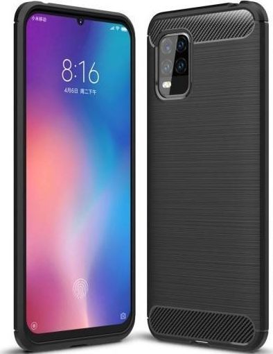 CASE ETUI CARBON LUX CZARNY XIAOMI MI 10 LITE 1