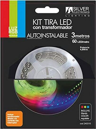 silver electronics LED Silver Electronics 240310 RGB 7,2W (3M) 1