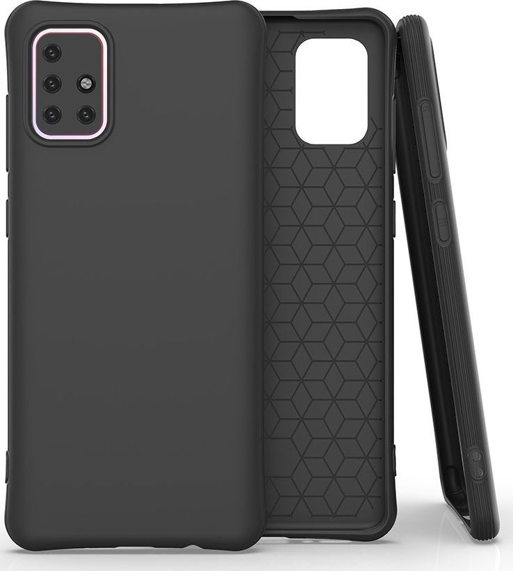 Hurtel Soft Color Case elastyczne żelowe etui do Samsung Galaxy M31s czarny 1