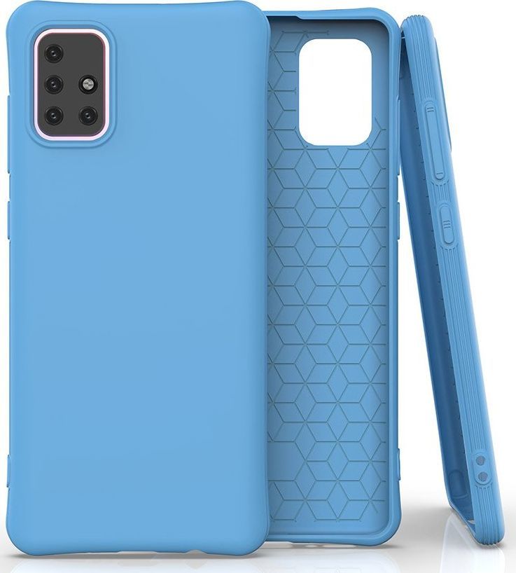 Hurtel Soft Color Case elastyczne żelowe etui do Samsung Galaxy M31s niebieski 1