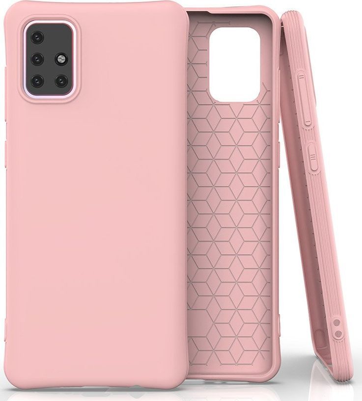 Hurtel Soft Color Case elastyczne żelowe etui do Samsung Galaxy M31s różowy 1
