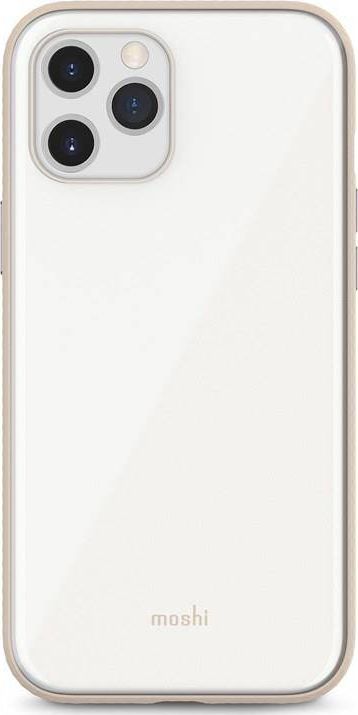 Moshi Moshi iGlaze - Etui iPhone 12 Pro Max (system SnapTo) (Pearl White) 1