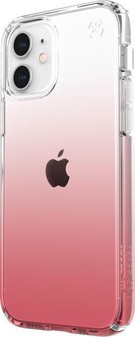 Speck Speck Presidio Perfect-Clear + Ombre - Etui iPhone 12 / iPhone 12 Pro z powłoką MICROBAN (Clear/ Vintage Rose) 1