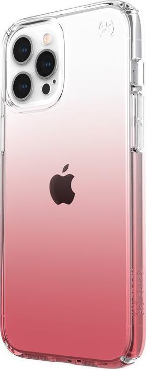 Speck Speck Presidio Perfect-Clear + Ombre - Etui iPhone 12 Pro Max z powłoką MICROBAN (Clear/ Vintage Rose) 1