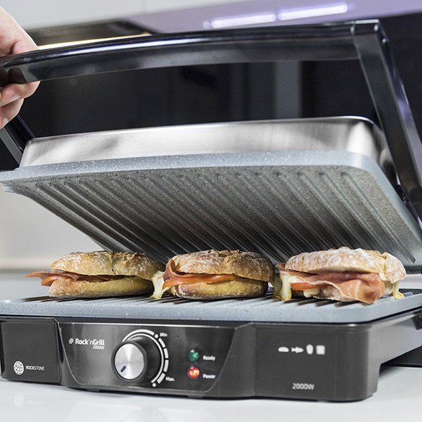 Grill elektryczny Cecotec Grill Kontaktowy Cecotec 3025 2000W 1