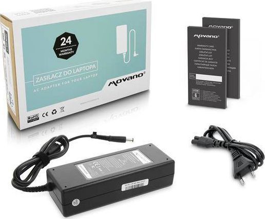 Zasilacz do laptopa Movano 120 W, 5 mm, 6.1 A, 19.5 V (ZZ/HP195615) 1