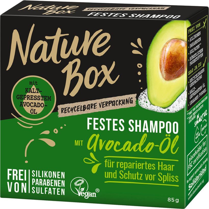 Henkel Nature Box 323900 Szampon w kostce 85g 1