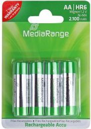 MediaRange Akumulator AA / R6 2100mAh 4 szt. 1