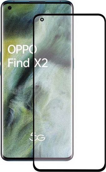 Ksix Ochraniacz na Ekran z Hartowanego Szkła Oppo Find X2 KSIX Full Glue 3D 1