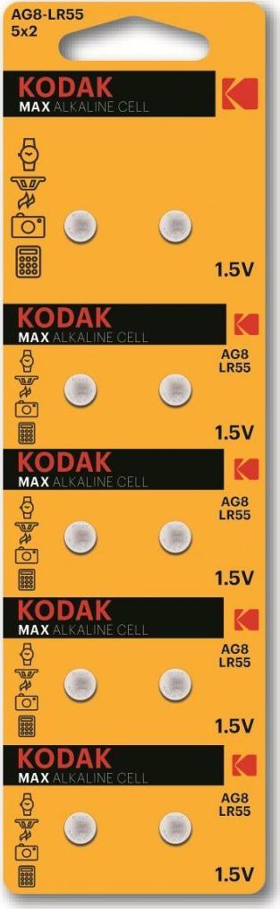 Kodak Bateria Max LR55 10 szt. 1