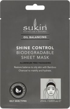 Sukin OIL BALANCING Biodegradowalna, kontrolująca błyszczenie, 25ml 1