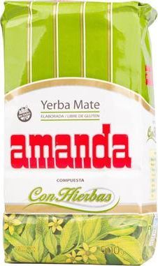AMANDA Yerba Mate Argentyna Amanda Hierbas 500g 1