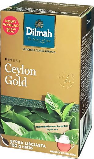 Actis Dilmah Ceylon Gold 100g liściasta 1