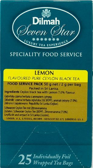 Actis Dilmah Lemon Ex25 herbata kopertowana 1