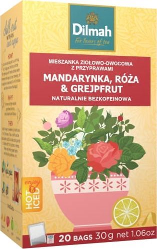 Actis Dilmah Napar Mandarynka, Róża & Grejpfrut ex20 1