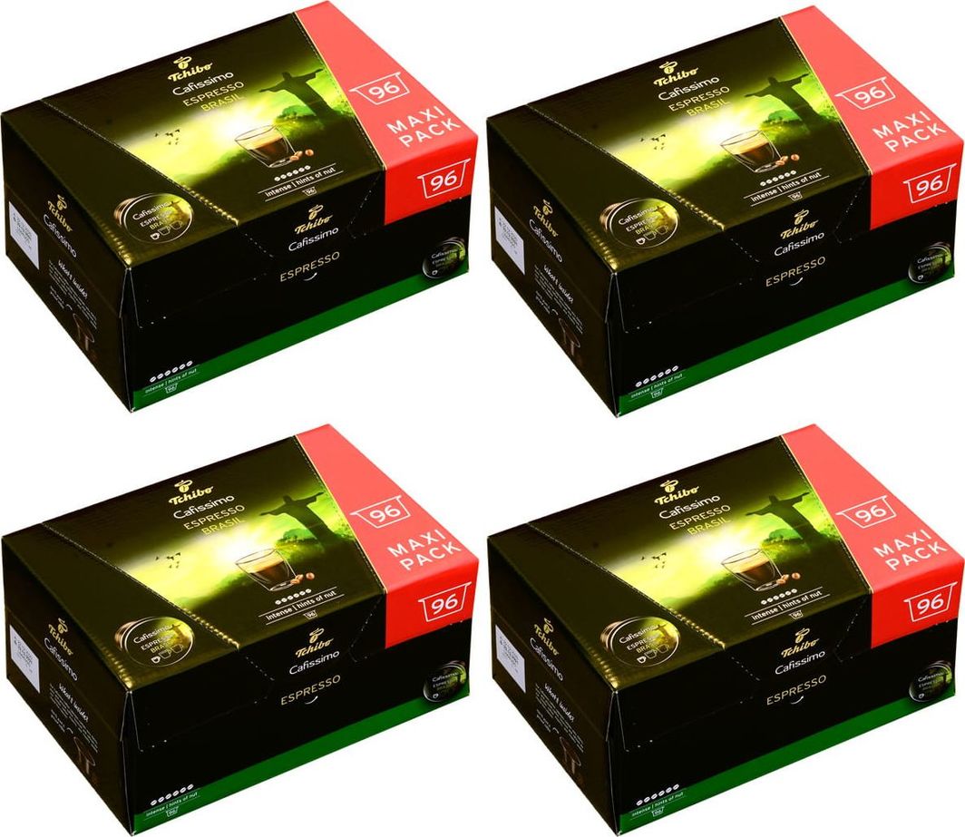 Tchibo 4x Tchibo Cafissimo Espresso Brasil 96 kapsułek 1