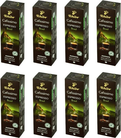 Tchibo 8 x Tchibo Cafissimo Espresso Brasil - 80 kapsułek 1