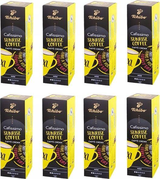 Tchibo 8 x Tchibo Cafissimo Caffe Crema XL 80 kapsułek 1