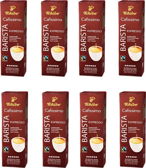 Tchibo 8 x Tchibo Cafissimo Espresso Barista 80 kapsułek 1