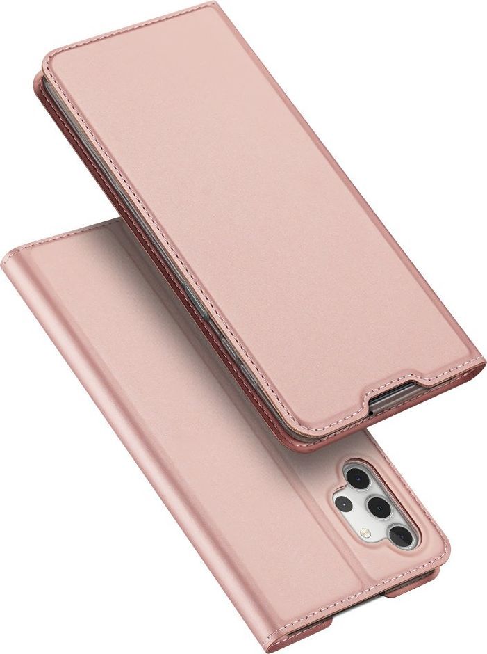 Dux Ducis DUX DUCIS Skin Pro kabura etui pokrowiec z klapką Samsung Galaxy A32 5G różowy 1