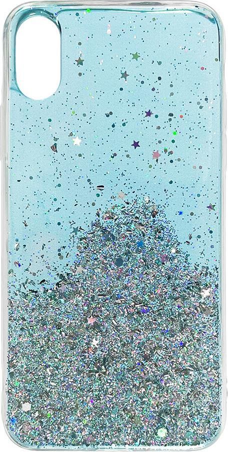 Wozinsky Wozinsky Star Glitter błyszczące etui pokrowiec z brokatem Samsung Galaxy S20 FE 5G niebieski 1