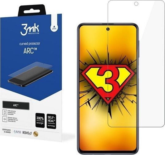 3MK 3MK Folia ARC+ FS Xiaomi Redmi Note 9T 5G Folia Fullscreen 1