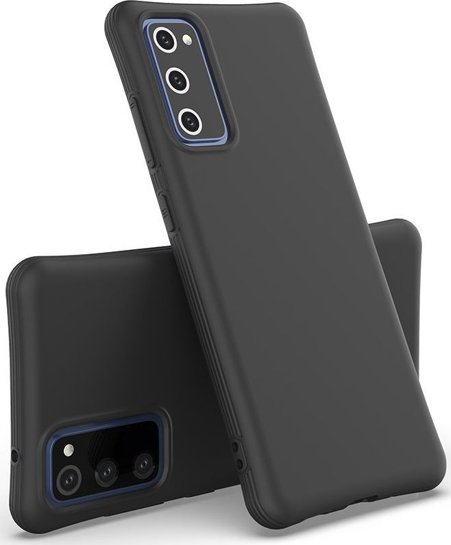 Hurtel Soft Color Case elastyczne żelowe etui do Samsung Galaxy M51 czarny 1