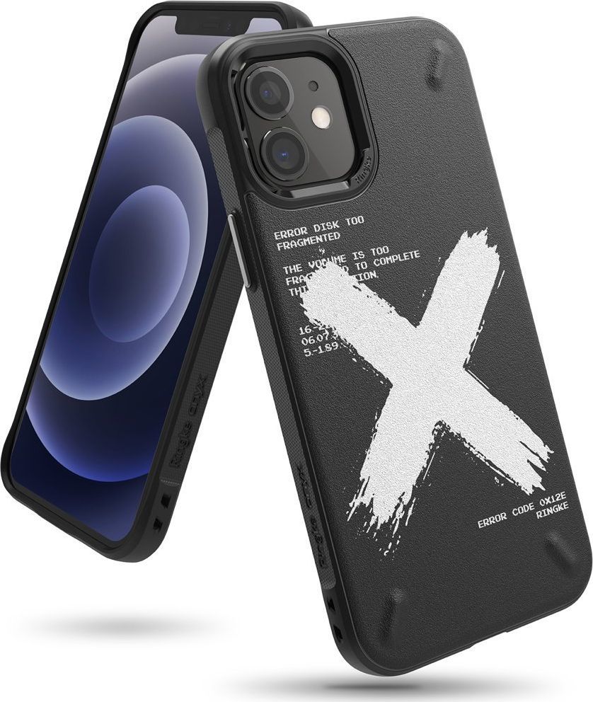 Ringke Ringke Onyx Design wytrzymałe etui pokrowiec iPhone 12 mini czarny (X) (OXAP0031) 1